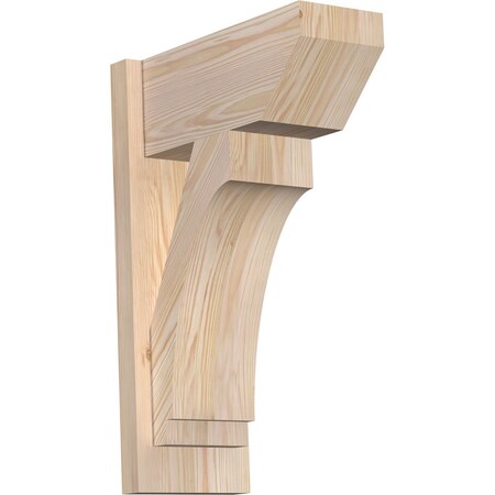 Ekena Millwork Imperial Slat Smooth Outlooker, Douglas Fir, 7 1/2"W x 16"D x 24"H OUT08X16X24IMP06SDF